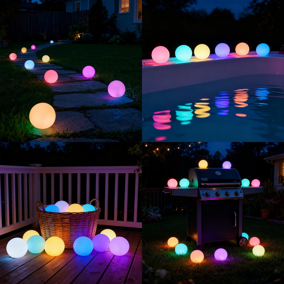 LanPool battery-powered lights auto-shutoff to save energy.
