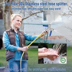 LANPOWAE kink-free hose protector reduces tangling and increases efficiency.