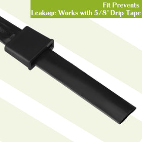 Lanties outdoor irrigation end closure setup supports quick garden setups.