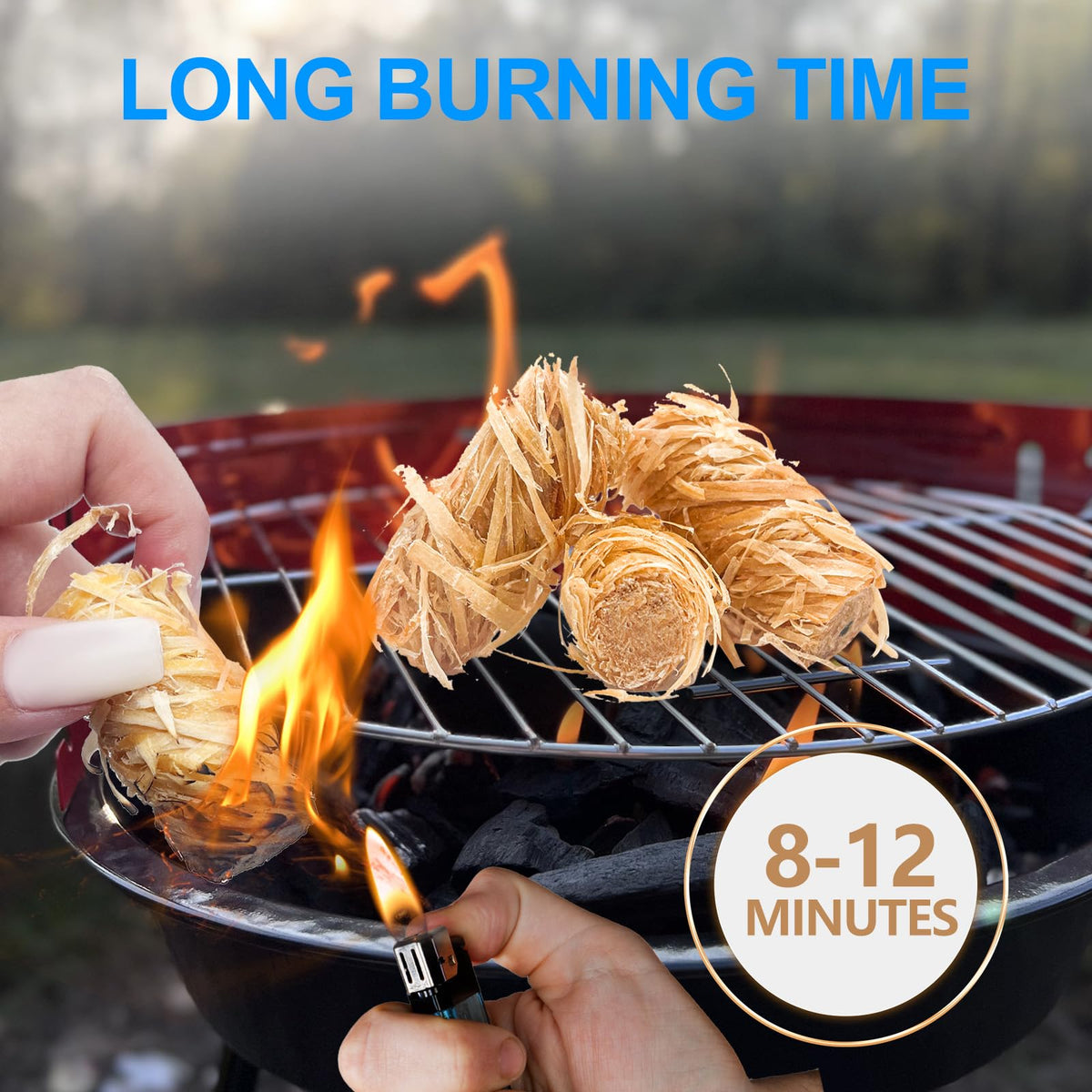 LantingMing windproof waterproof fire starter ensures reliable ignition in challenging weather