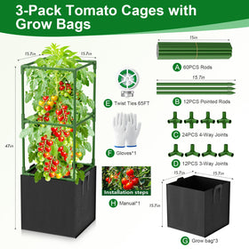 Laodier indoor balcony tray for versatile gardening
