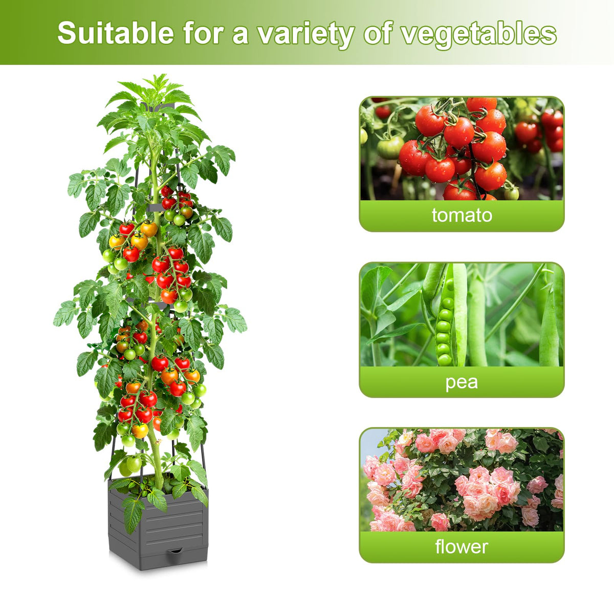Laodier indoor outdoor gardening solution on balconies and patios