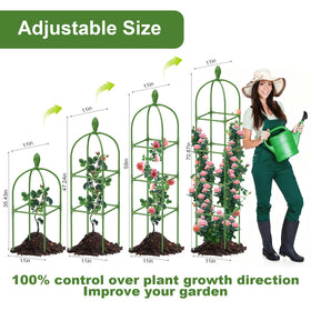 Laodier metal-coated plastic trellis close-up rustproof finish.
