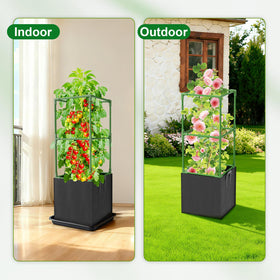 Laodier tomato climbing support ideal for cucumbers and peas