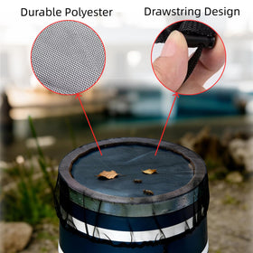 Laoha tear-resistant polyester material keeps out small debris.