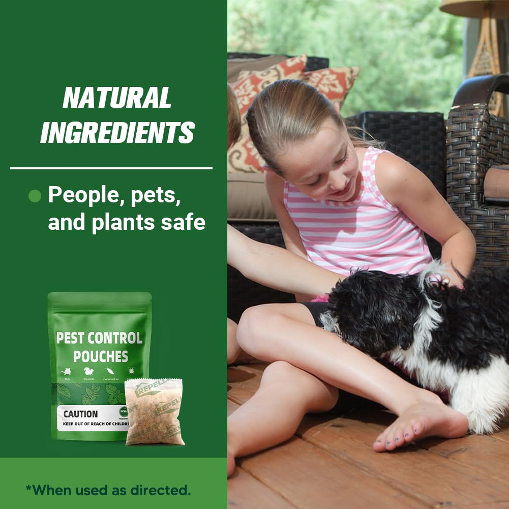 LAQDECDV pest pouch is safe for people and pets when used as directed.