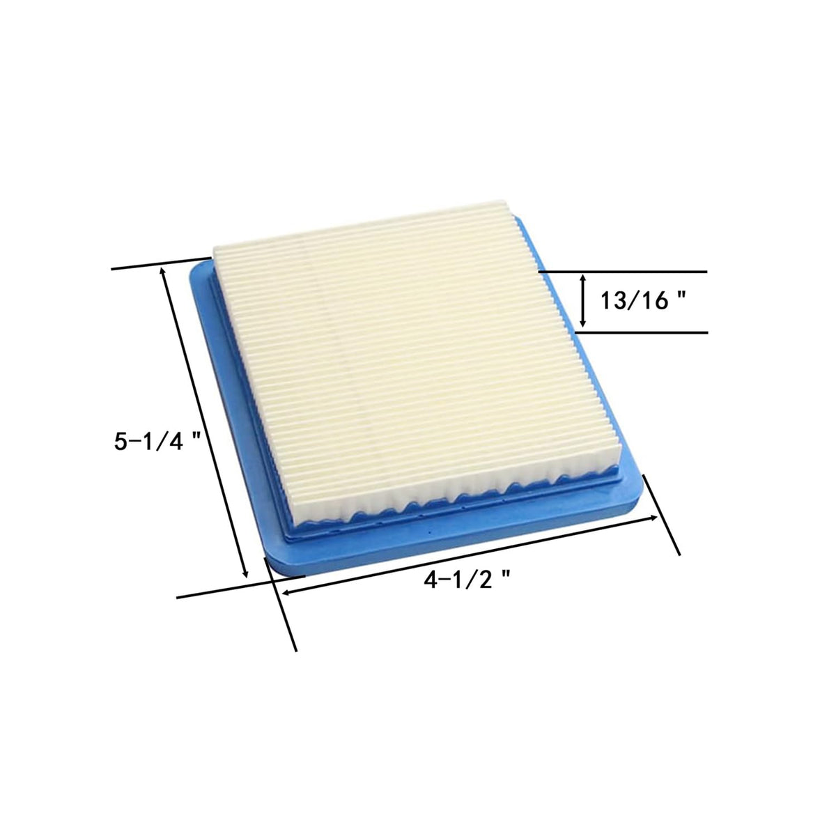 Close-up of Laranvi 491588s air filter showing durable metal mesh and gasket seal