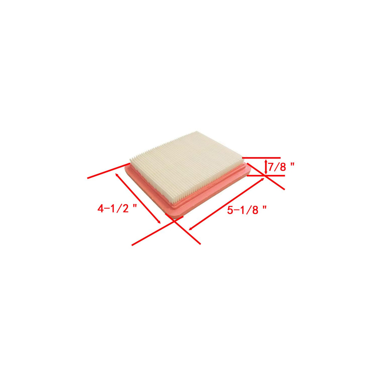 Laranvi air filter for Honda GCV160 series—precise fit and easy installation