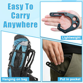 Hands-free operation supports safer climbing and pruning