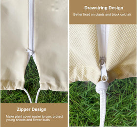 LARNORJE breathable nonwoven fabric lets light and moisture through.