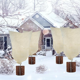 LARNORJE includes ten bags and plant labels for organization.