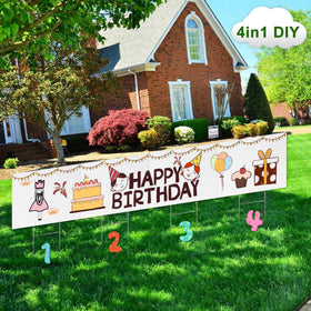 LARREEDE weatherproof yard sign for outdoor use.