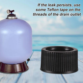 Lasuroa pool filter parts pack includes caps and gaskets