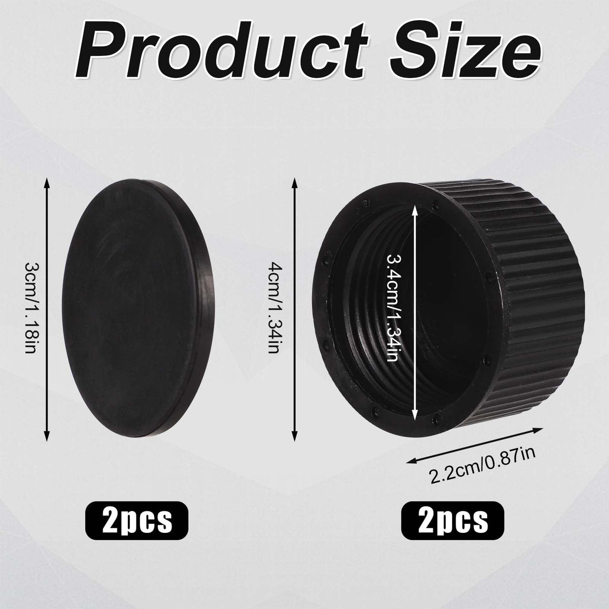 Lasuroa sand filter drain cap close-up with gasket highlighting rubber seal
