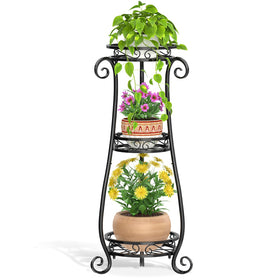 LASZOLA 3-Tier stand frame enables quick setup for indoor plants