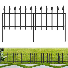 LATIHUUM decorative garden fence panel assembly for quick, secure setup.