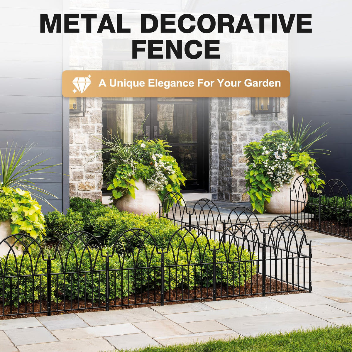 LATIHUUM outdoor landscaping fence panel for easy setup.