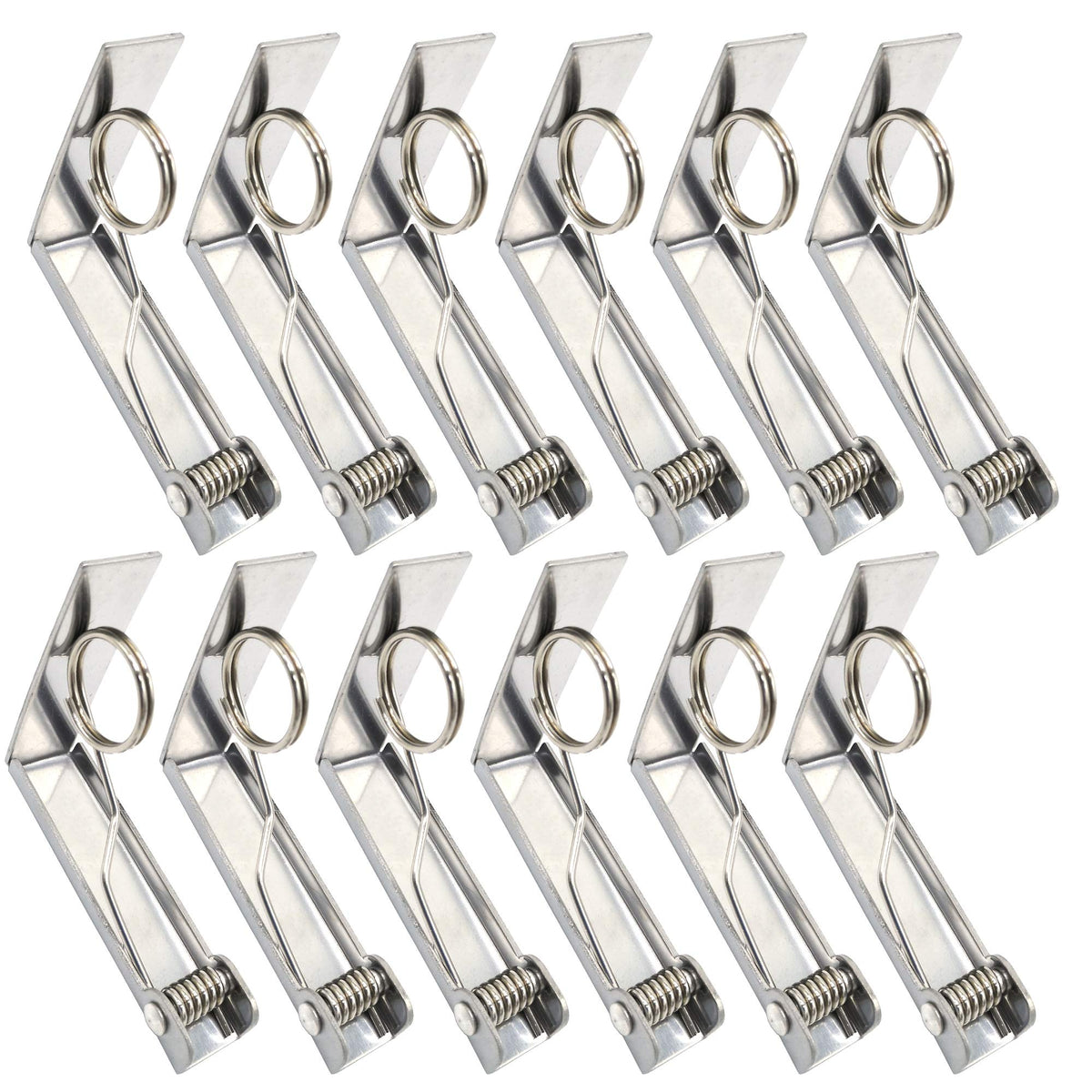 Latomex tablecloth clips secure-grip for windy outdoor dining.