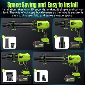 Gutter-extension nozzle cleans tight spaces