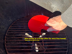 LavaLock Smok-n-Scrape tackles grease without scratching surfaces.