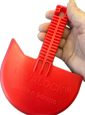 LavaLock Smok-n-Scrape stores by hanging after use.