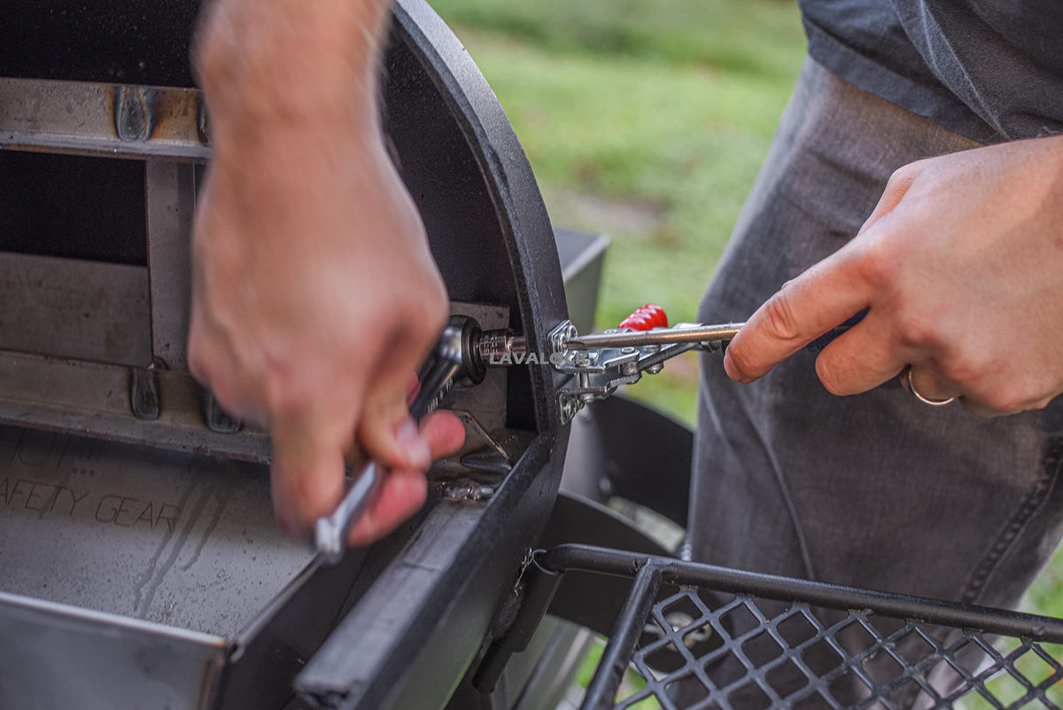 LavaLock 2-pack includes mounting hardware for quick installation.