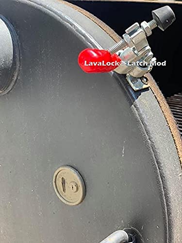 OK Joe's HL/LH compatibility ensured by LavaLock clamps for upgraded lid mechanism.