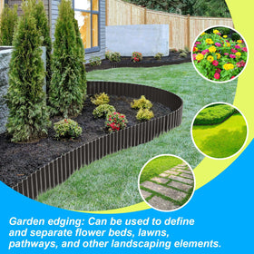 LAVEVE durable edging for roadside and garden pathways.