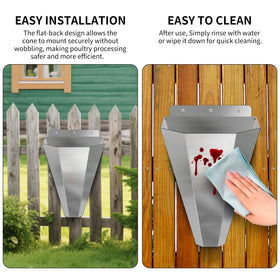 LavviTech cone surface is smooth for easy cleaning after use