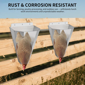LavviTech flat-back design with three screw holes for secure mounting