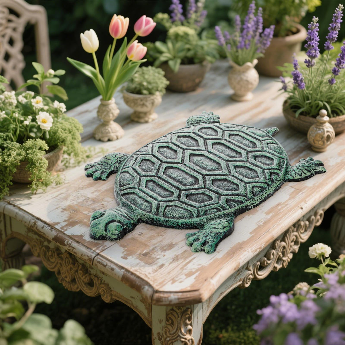Lawei outdoor garden decorative stone brightens pathways, patios and flower beds