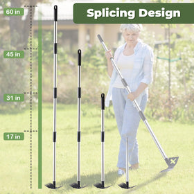 LAWFYMORI weed tool supports weeding, soil loosening, and planting tasks.