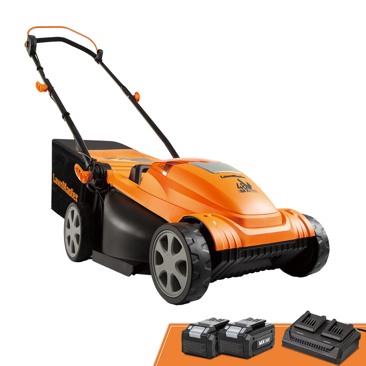 LawnMaster lawn mower deck 15-inch for precise edging and even cuts
