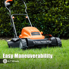 LawnMaster ME1218X.01 3600 RPM motor delivers steady performance