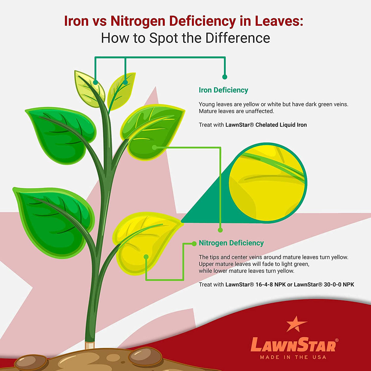 LawnStar Liquid Iron is EDTA-free and American-made for reliable soil compatibility.