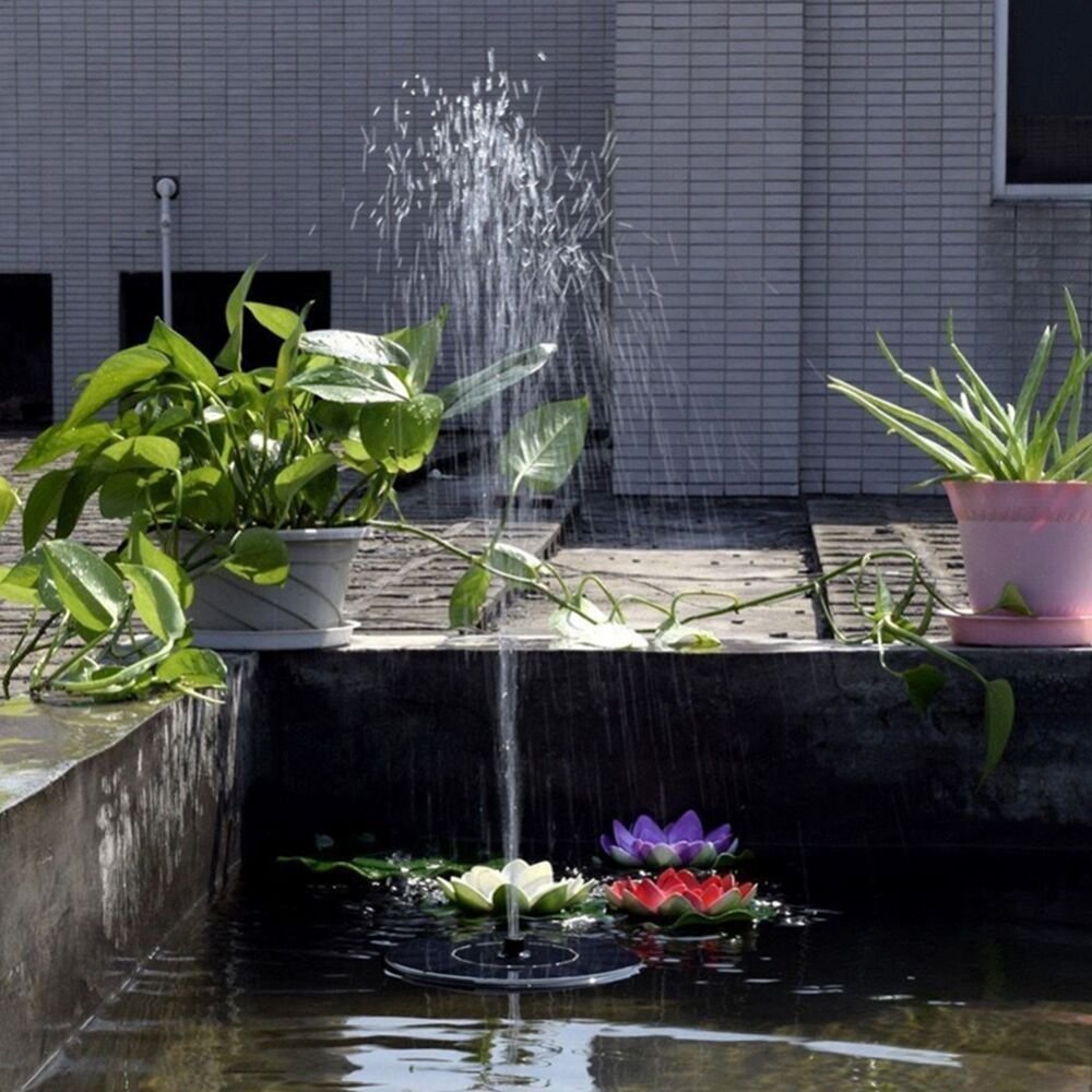 LAWOHO calendula-inspired fountain for a cheerful garden focal point