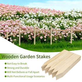 Layrslot stake for nursery exhibitions and plant displays, easy to install.