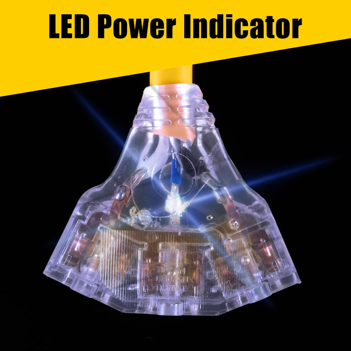 LAZMUMI heavy-duty copper wiring ensures reliable power transfer