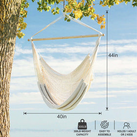 Lazy Daze Hammocks Chair ergonomic weave cradles curves for contour support.