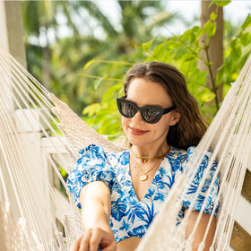 Lazy Daze Hammocks Chair lightweight portable design for easy relocation.