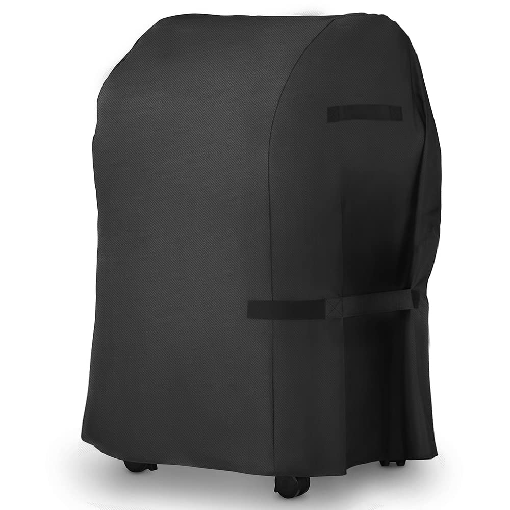 LBTING grill cover showing 32inch dimensions for a secure, weather-ready fit