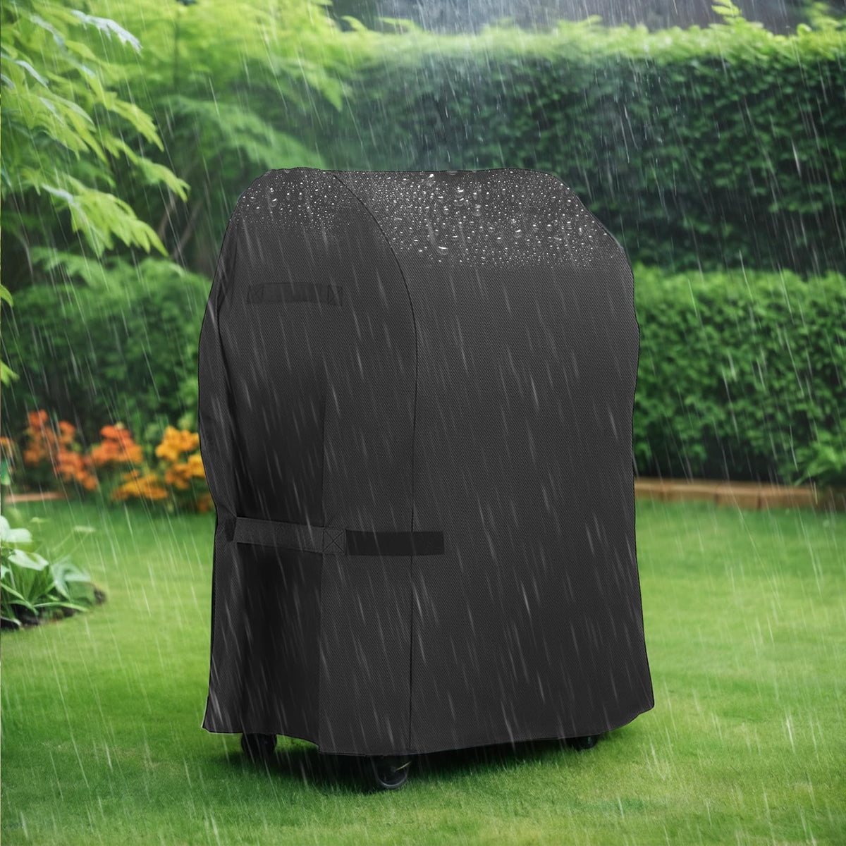 LBTING shield protects against dust, rain and snow for year-round grilling