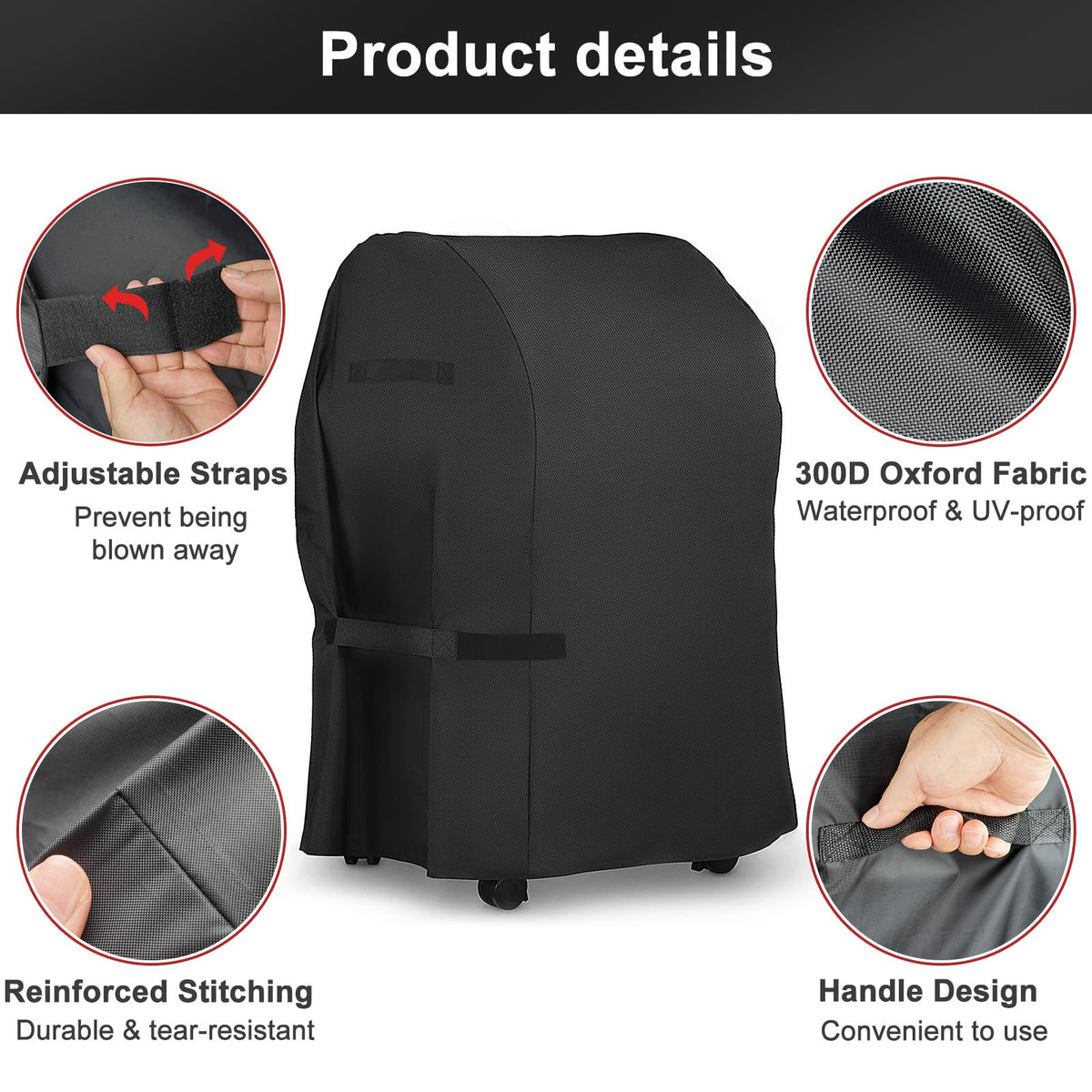 LBTING cover is waterproof and UV resistant to protect from sun and moisture