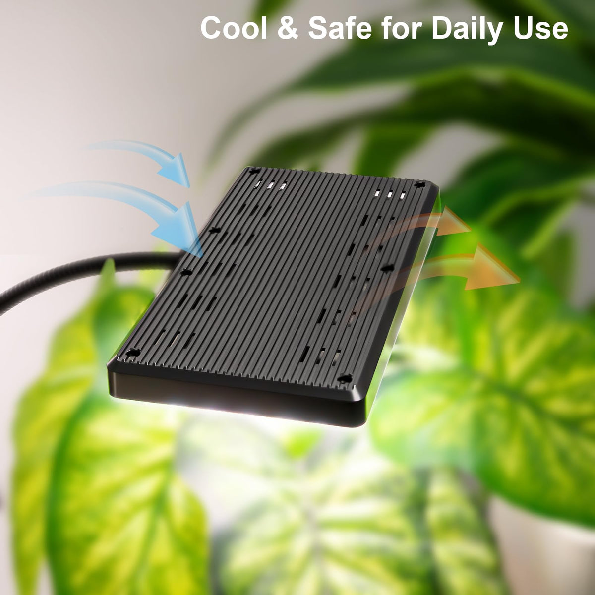 LBW cooling backplate helps maintain brightness and longevity of LEDs.