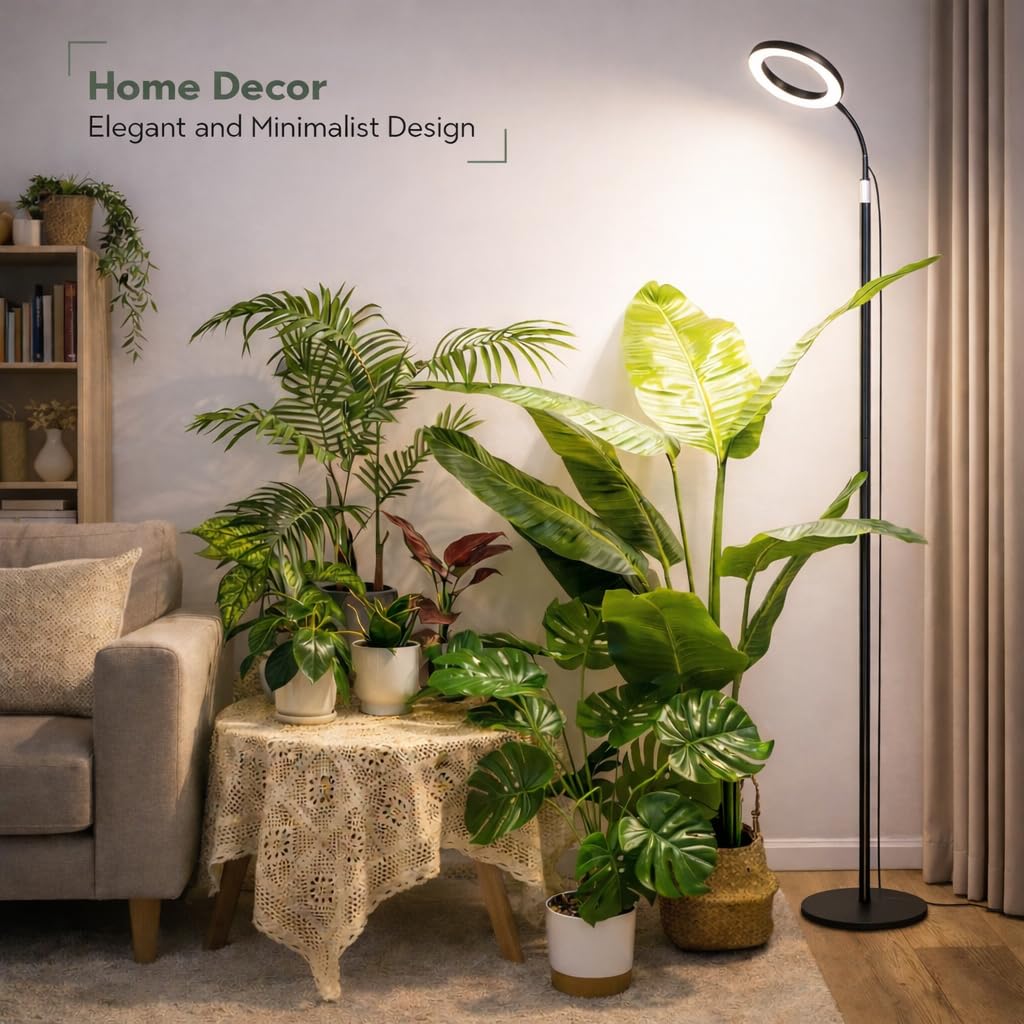 LBW Grow Light offers 3 modes and 5 dimming levels for versatile care.