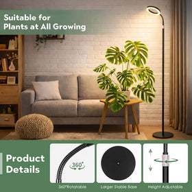 LBW Grow Light includes an auto timer to maintain consistent daily lighting.