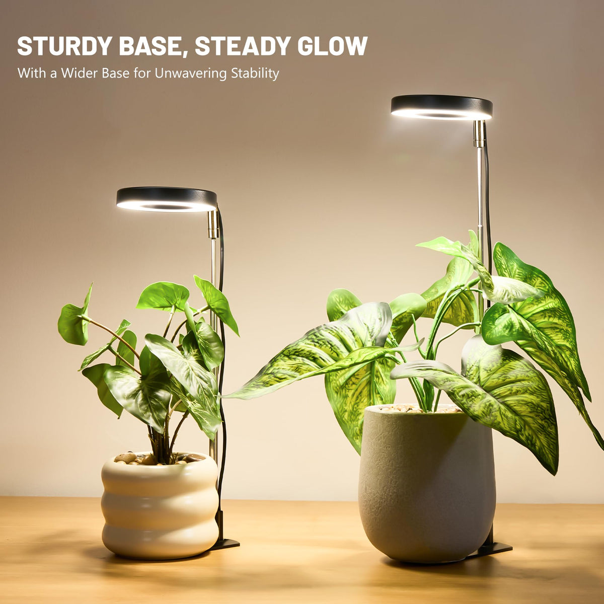LBW Grow Light brightness levels allow precise light control for growth stages