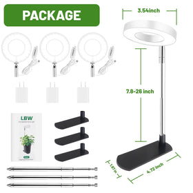 LBW Grow Light 78-inch cord allows placement near any outlet