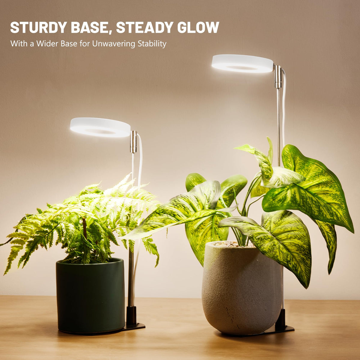 LBW Grow Light 78-Inch Cord enables flexible placement near outlets.