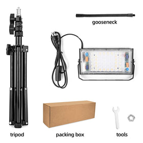 LBW grow light packaging and setup ready for use